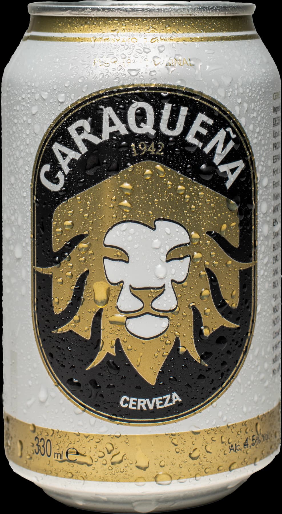 Lata de Cerveza Caraqueña